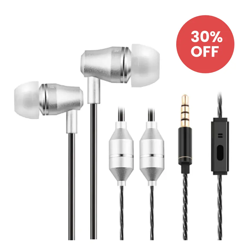 Air Tube EMF Blocking Anti-Radiation Earphones - 30% OFF