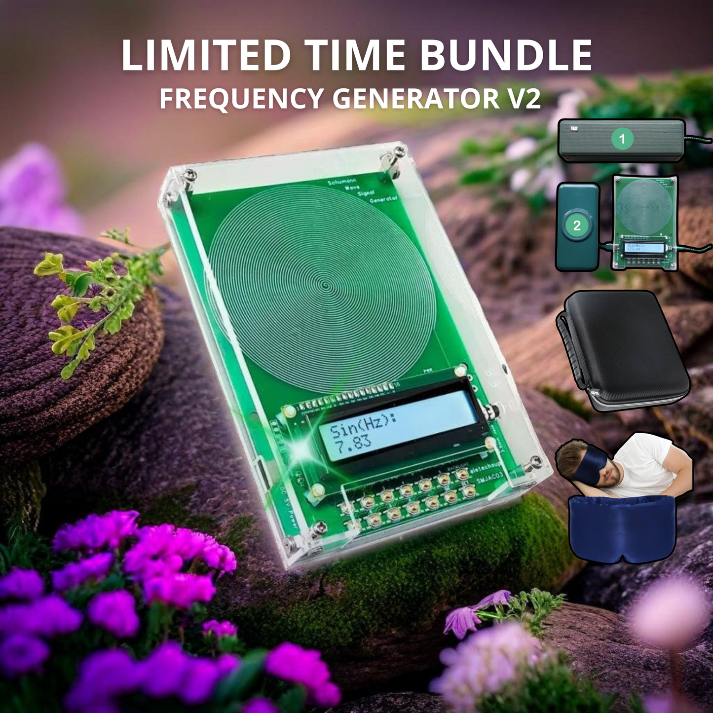 Bio-Healing Frequency Generator V2 LIMITED TIME BUNDLE